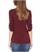 Oliver Women's Crew Neck Long Sleeve Long Sleeve Top